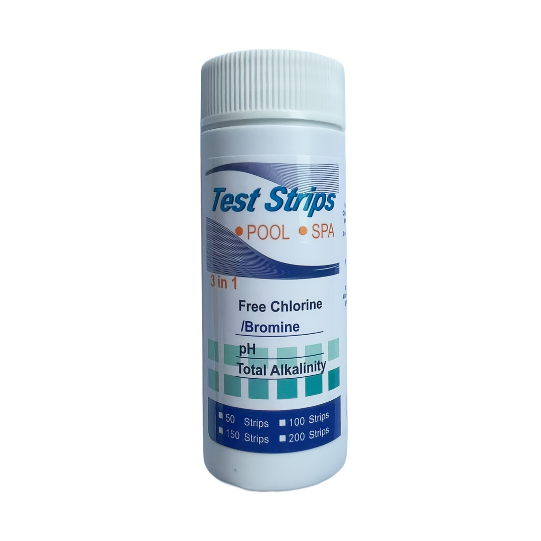 Marine Aquarium Water Testing - 3-in-1-Testpapier, Chlor-Eintauchen, Whirlpool, PH-Test, Spa-Streifen, Testwasser,