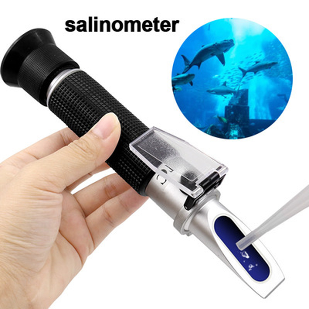 Marine Aquarium Temperature - Salzgehalt-Refraktometer für Meerwasser- und Meeresaquarium 0-100