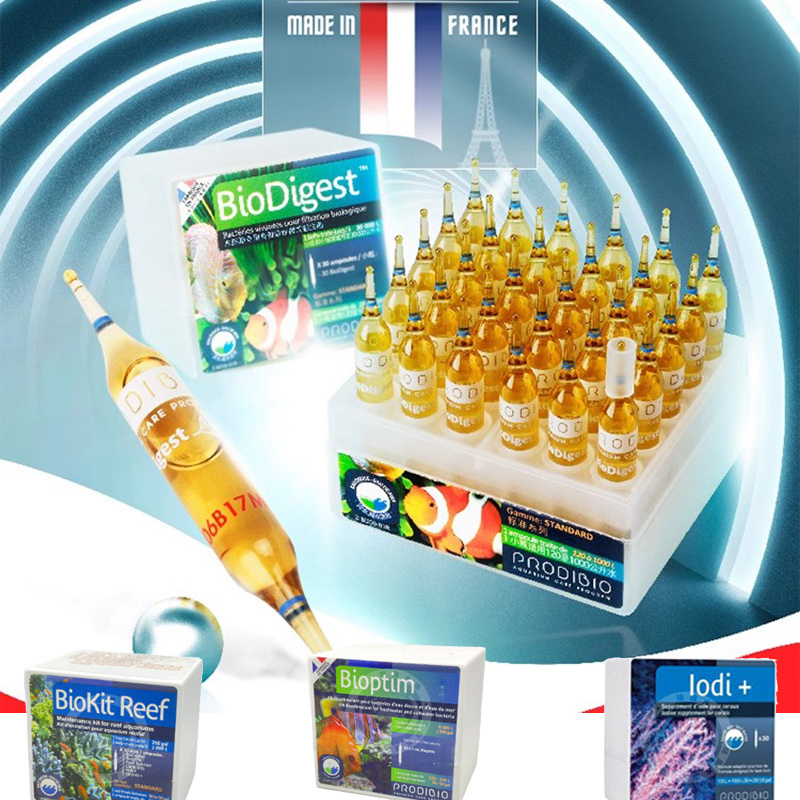 Marine Aquarium Water Testing - Aquarien Prodibio Bio digest Biovert Bioptim