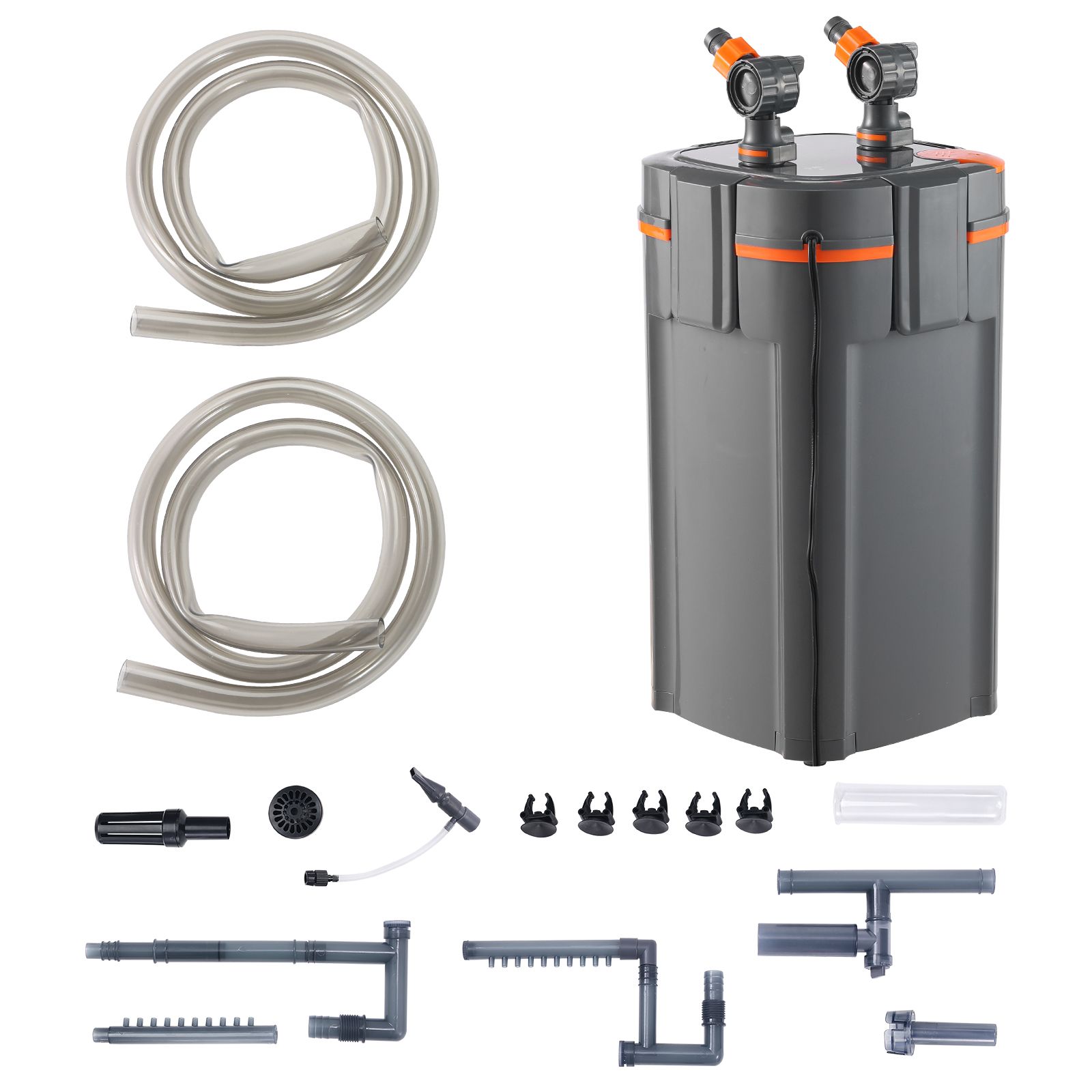 Marine Aquarium Uv - Aquariumfilter 528GPH, 5-Stufen-Außenfilter 200 Gallonen, Ultra-leiser