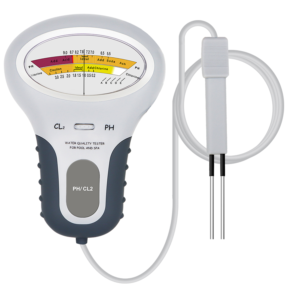 Marine Aquarium Water Testing - 2-in-1 PH Chlor Meter Tester PC-101