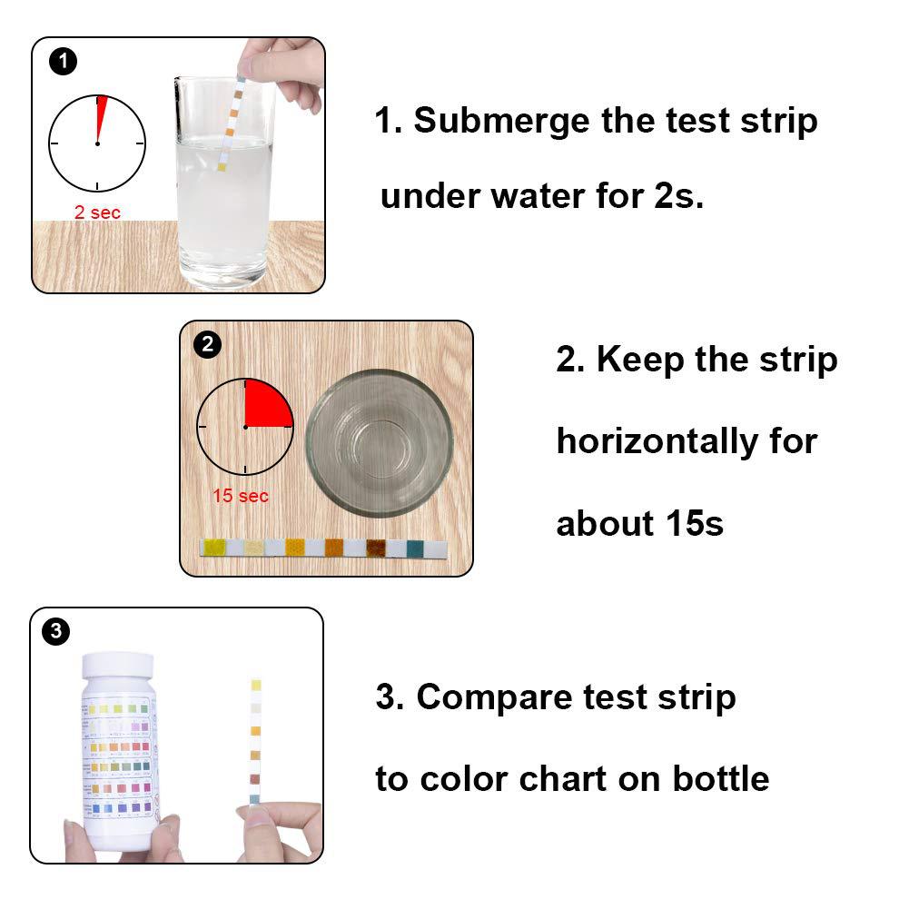 6-in-1 Pool-Wasserteststreifen – Marine Aquarium Water Testing Bewertung und Preis