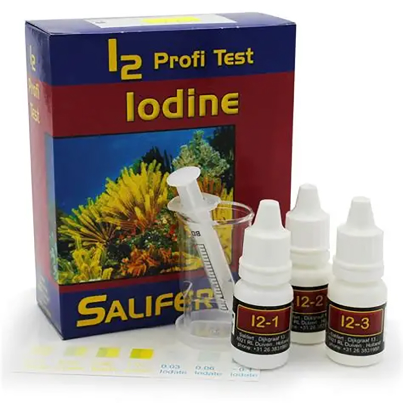 Salifert Iodin I2 Profi-Test - – Marine Aquarium Water Testing Bewertung und Preis