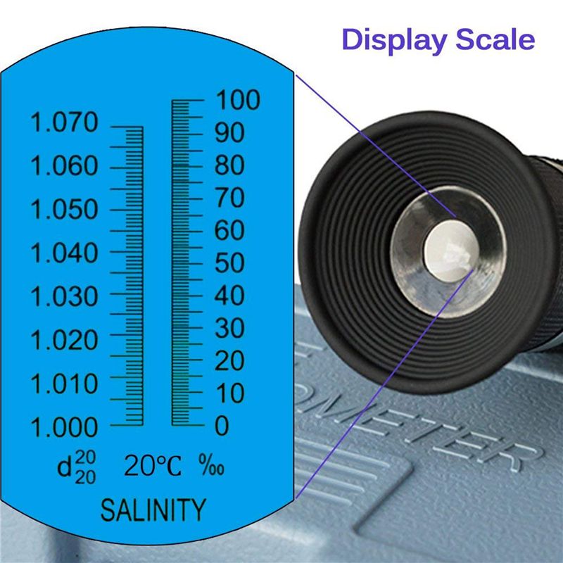 2X Salinitätsrefraktometer für – Marine Aquarium Temperature Bewertung und Preis