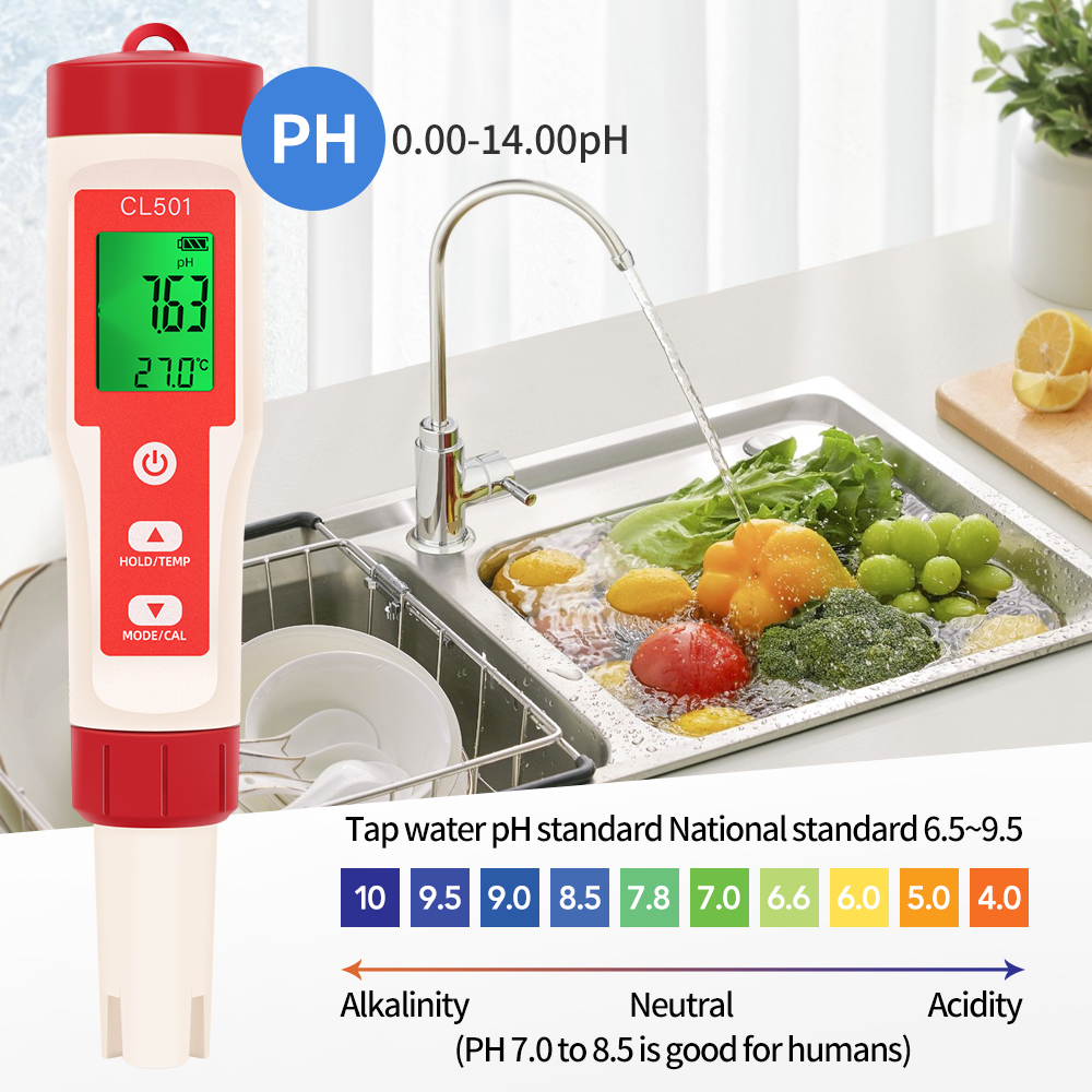 PH/CL2/H2/ORP/Temperaturmessge – Marine Aquarium Water Testing Bewertung und Preis