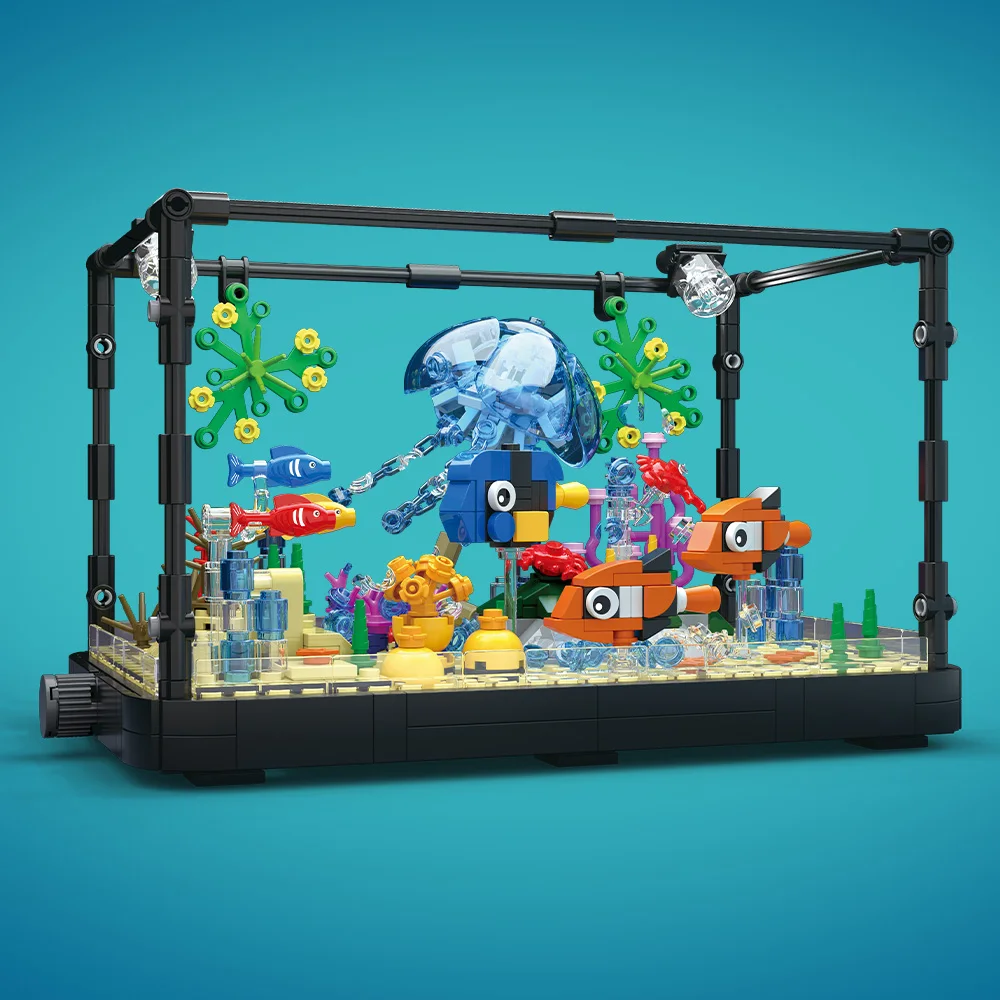 Aquarium-Baustein-Set mit Lich – Marine Aquarium & Regional Centre Reviews Bewertung und Preis