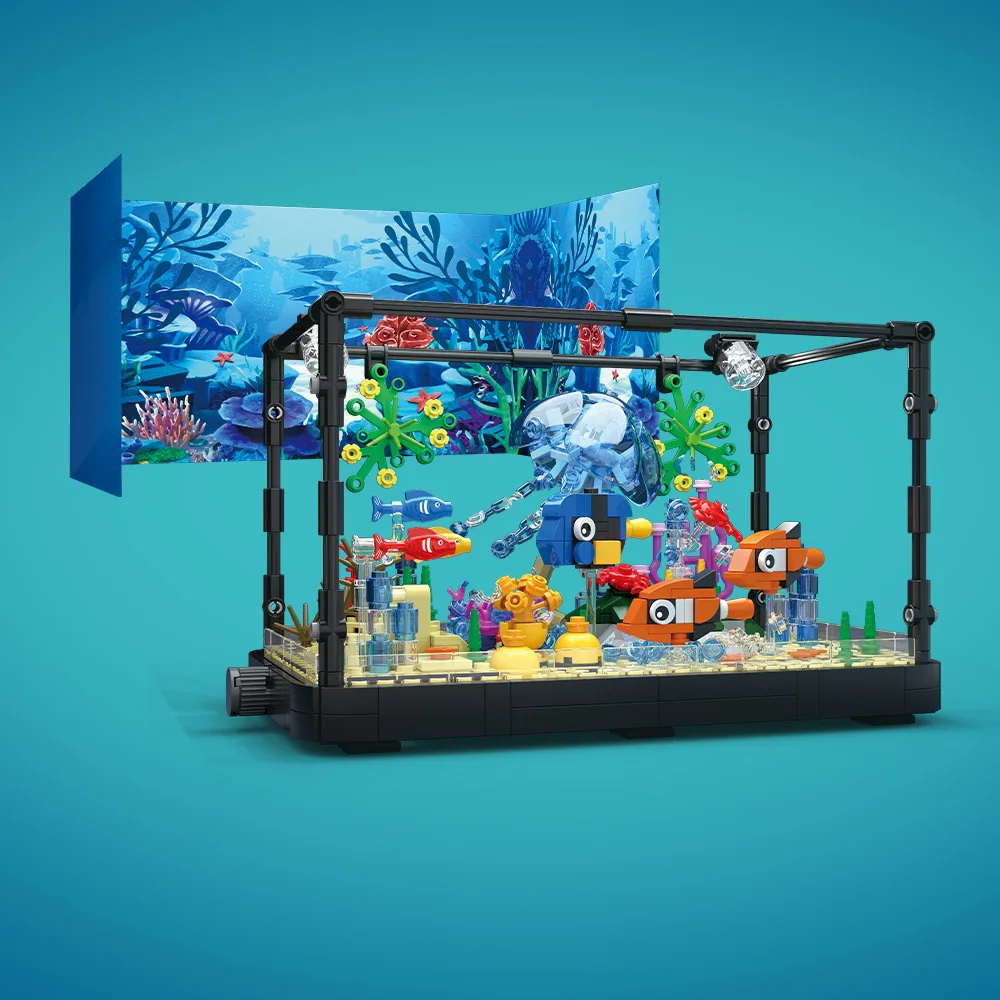 Aquarium-Baustein-Set mit Lich – Marine Aquarium & Regional Centre Reviews Bewertung und Preis