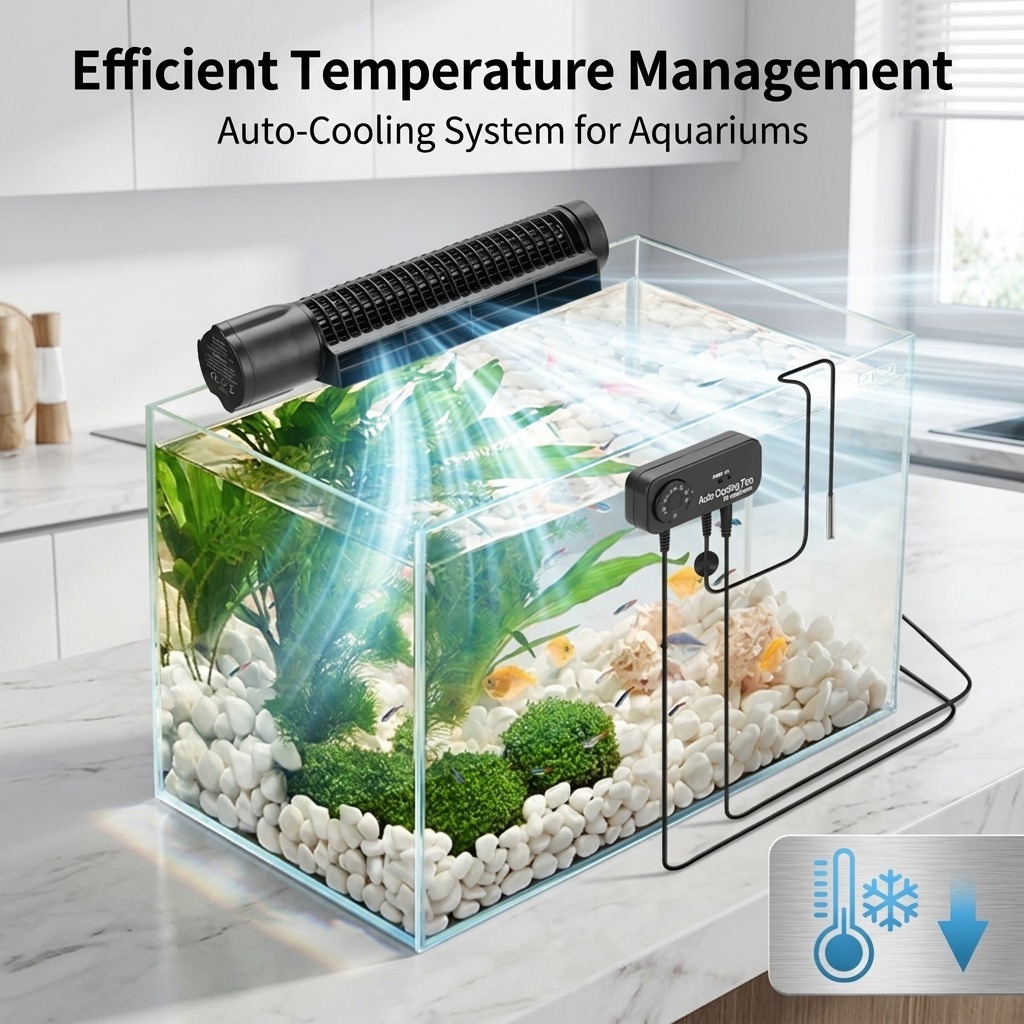 3W/4W Aquarium-Kühlventilator  – Marine Aquarium Temperature Bewertung und Preis