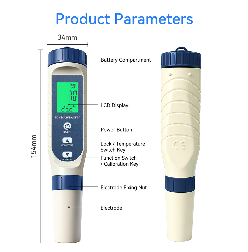 5-in-1 Wasserqualitäts-Testger – Marine Aquarium Water Testing Bewertung und Preis