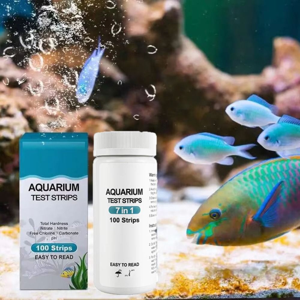 7 in 1 100 Stück Aquarium-Test – Marine Aquarium Water Testing Bewertung und Preis