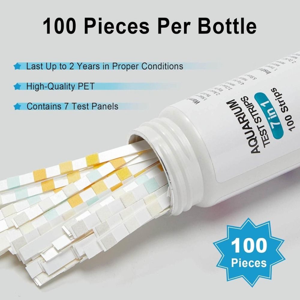 7 in 1 100 Stück Aquarium-Test – Marine Aquarium Water Testing Bewertung und Preis